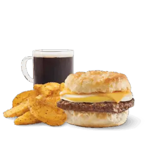 Wendy’s Breakfast Menu with Prices (Updated Jan 2026) 9 Sausage, Egg & Cheese Biscuit Combo
