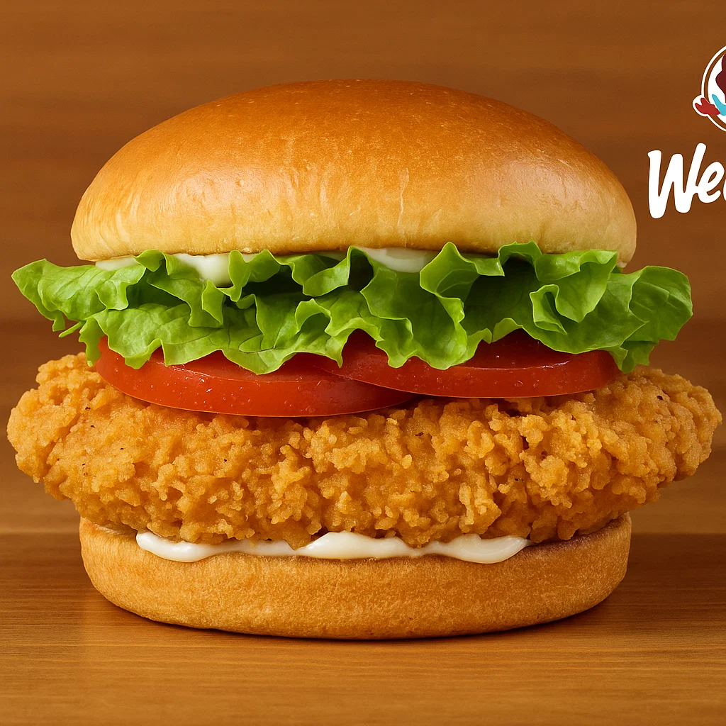 Wendy’s Crispy Chicken Sandwich | Price, Calories & Nutrition 1 Crispy Chicken Sandwich