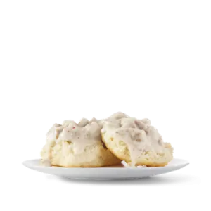 Sausage Gravy & Biscuits 1 Sausage Gravy & Biscuits